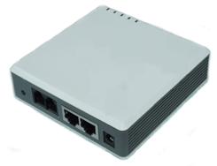 VoIP Broadband Gateway with 2 RJ-45, 1 FXS, 1 FXO, NAT Router